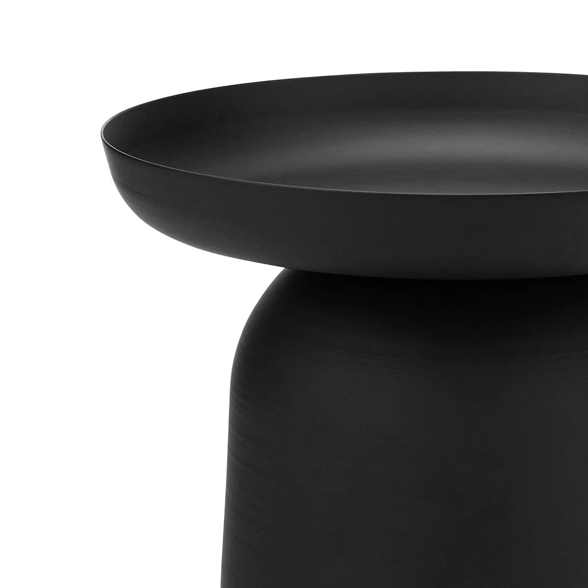 Sirkel Round Pedestal Side Table
