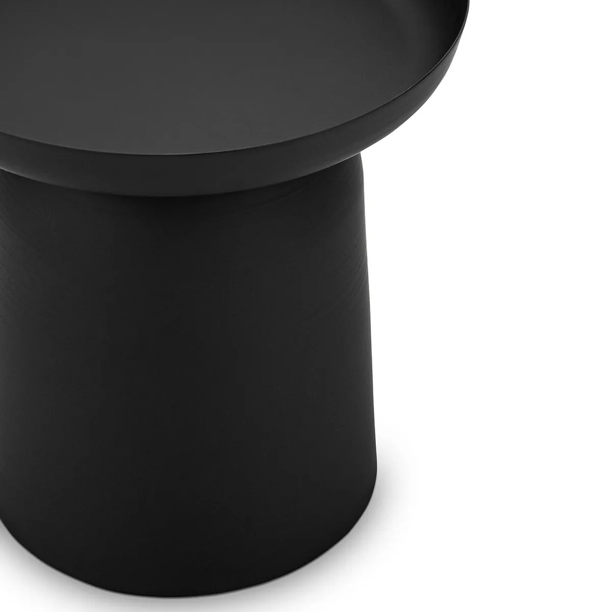 Sirkel Round Pedestal Side Table