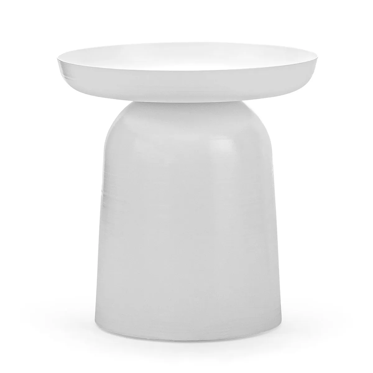 Sirkel Round Pedestal Side Table