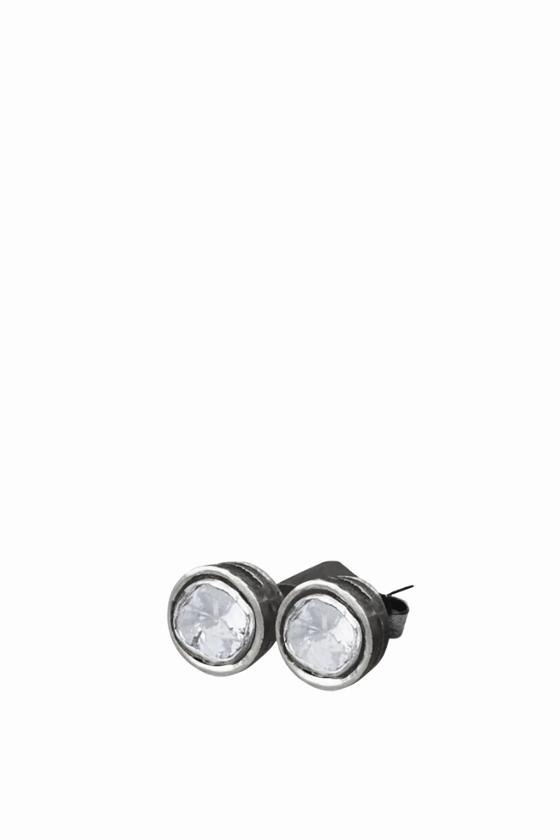 Sliced Diamond Stud Earrings Best Seller Deal Limited Time Discount