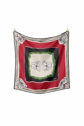 Flash Deal Today Small Where My Dawgs At? Premium Silk Scarf