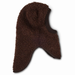 Smallstuff Brown Balaclava Boucl Merino Wool Big Savings Alert