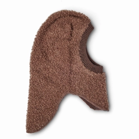 Smallstuff Rose Brown Balaclava Boucl Merino Wool Clearance Event Today Clearance Event
