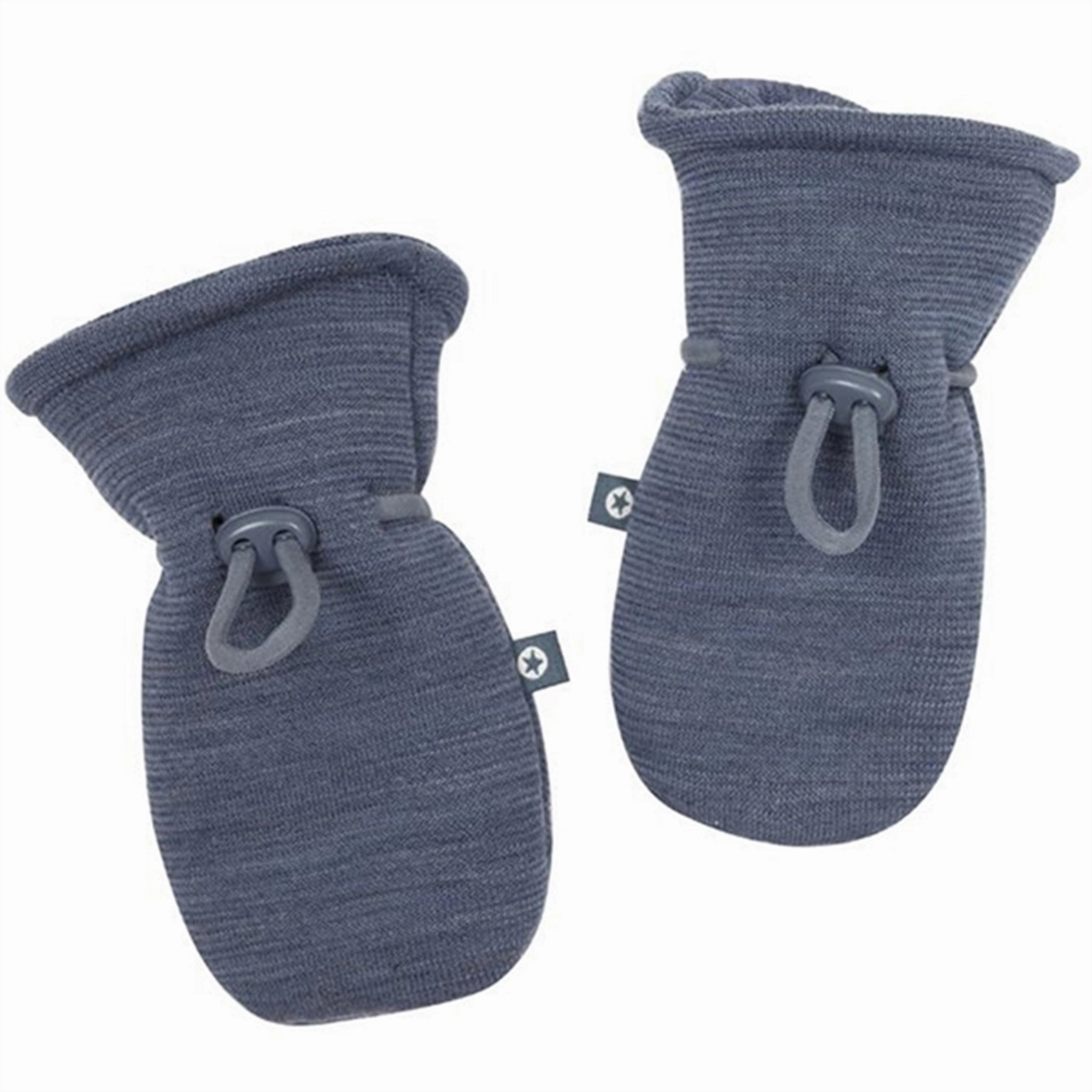 Daily Deal Frenzy Dont Wait! Save Smallstuff Wool Mittens Denim Melange