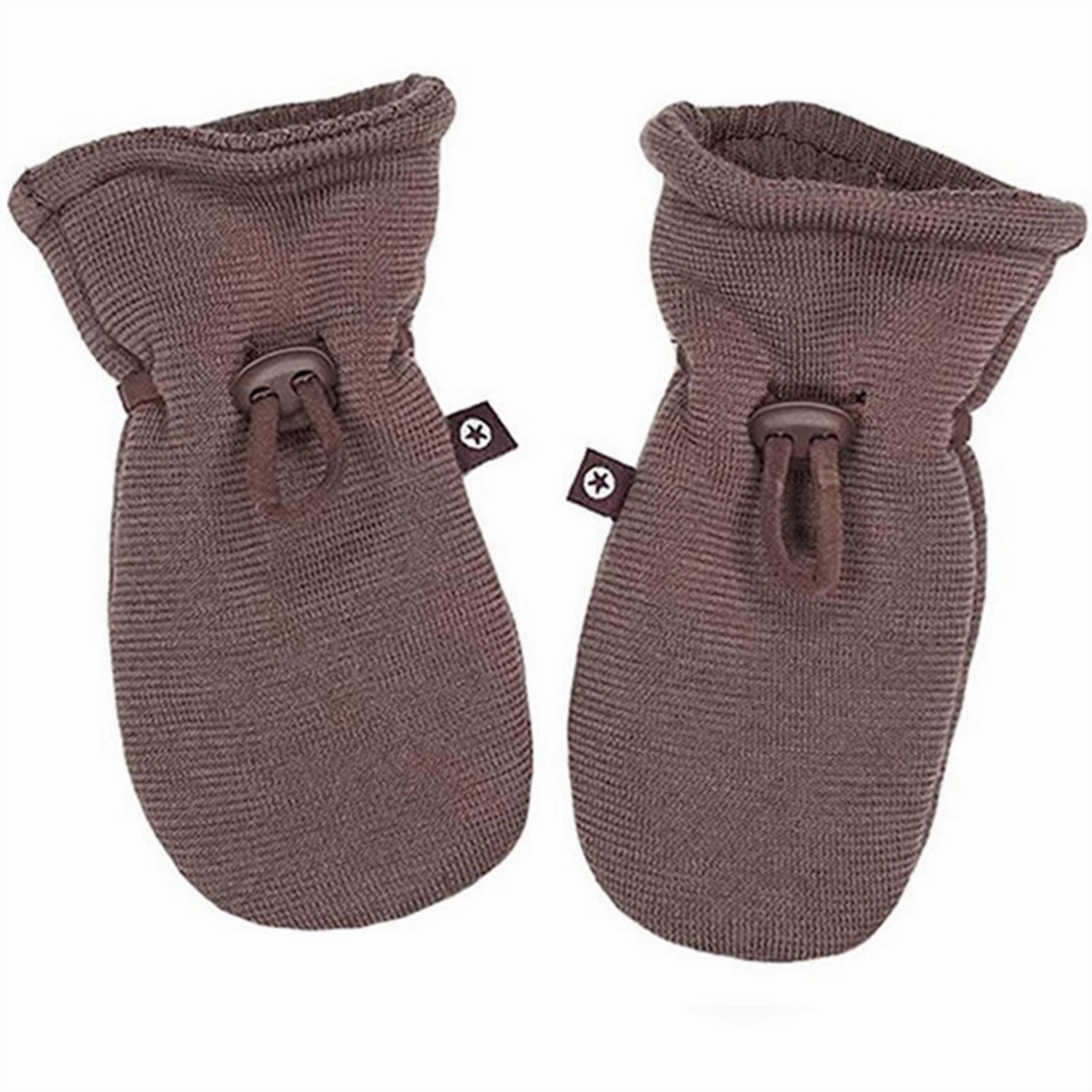 Grab Your Savings Smallstuff Wool Mittens Rose Brown