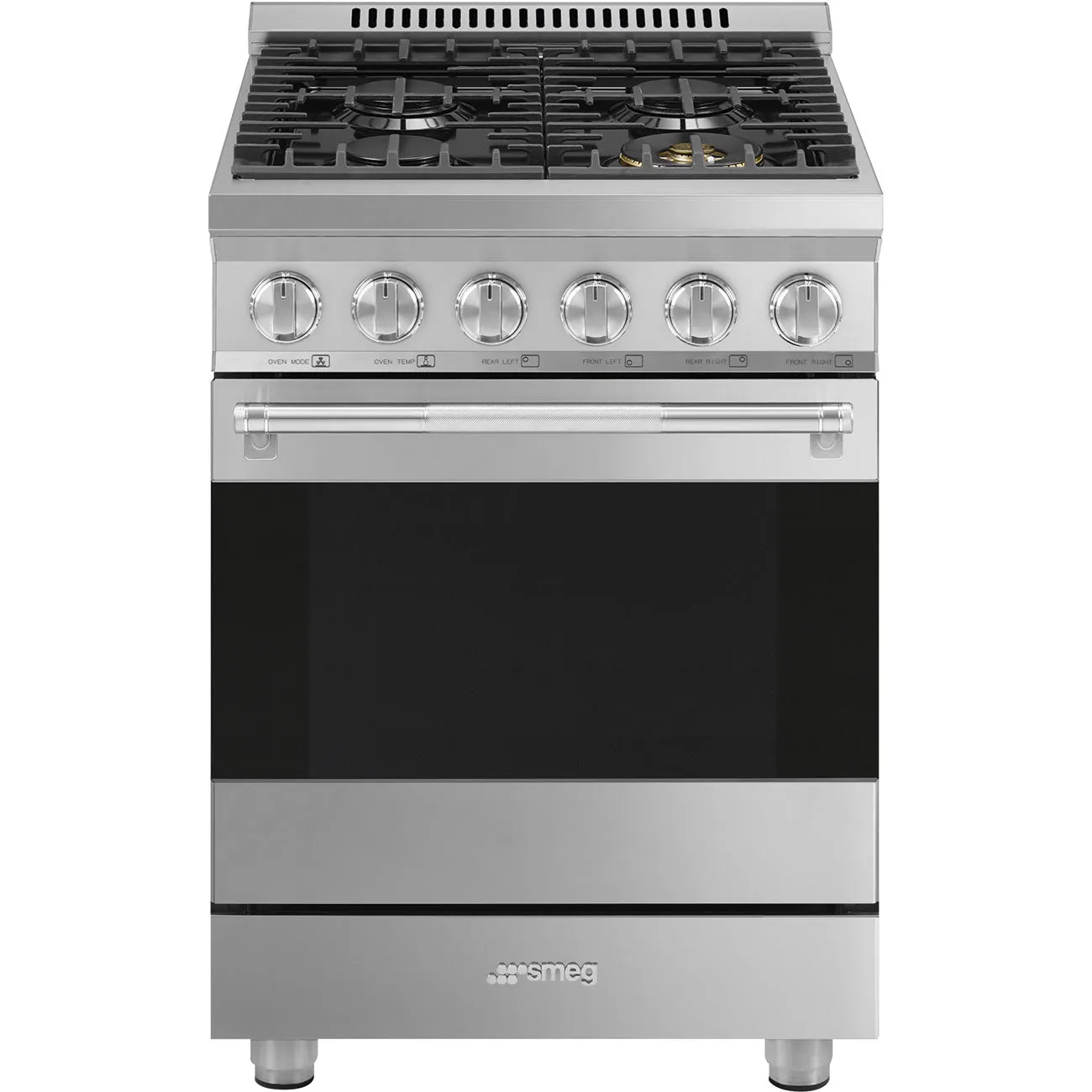 SMEG PROFESSIONAL 24" Gas Range - Stainless - SPR24UGGX
