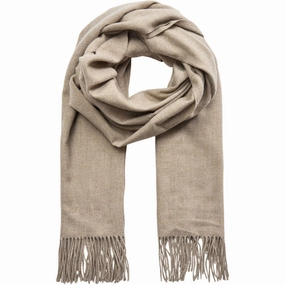 Sofie Schnoor Brown Melange Scarf Todays Trending Deals