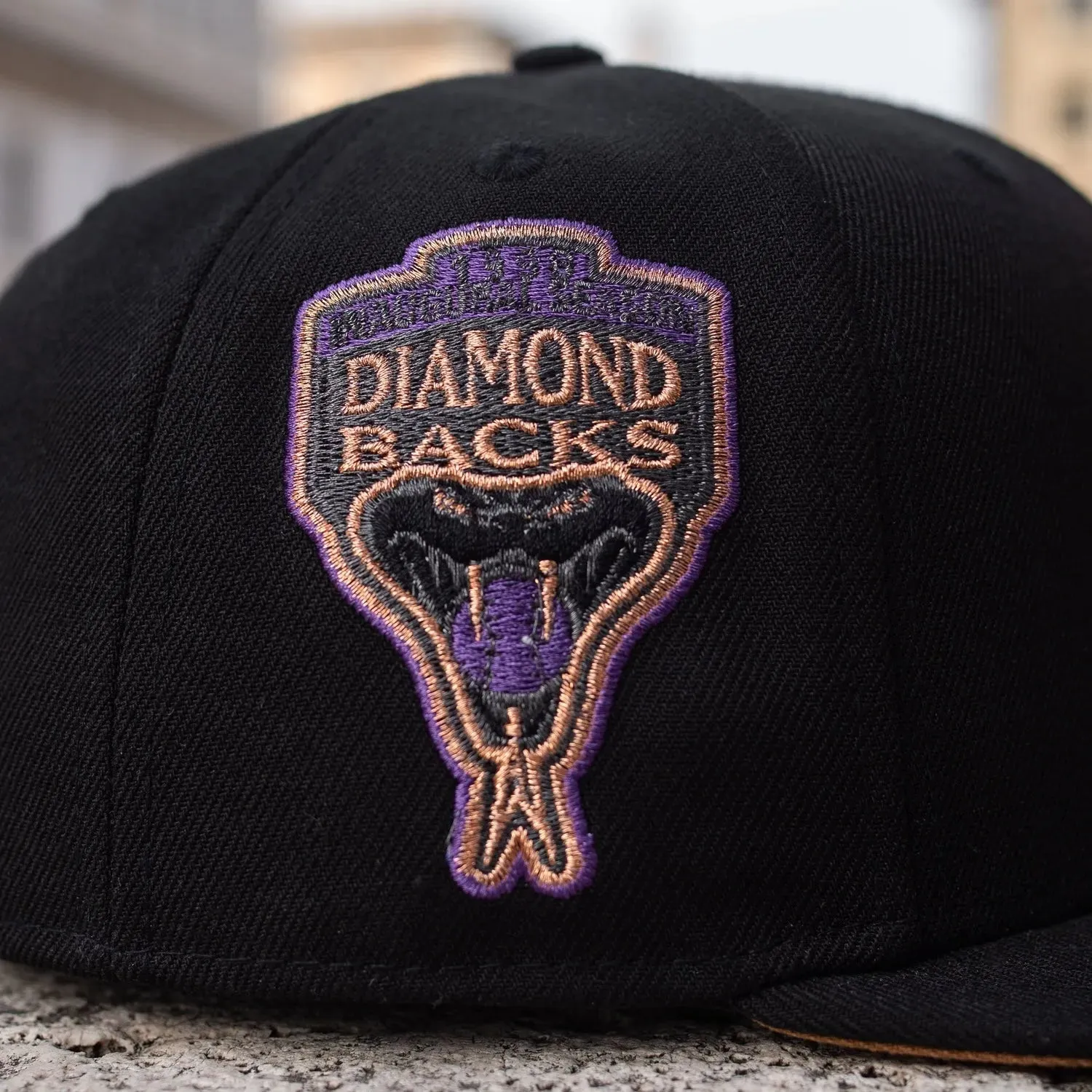 Dont Miss Hot Deals Must-Have Deals New Era 59Fifty Mlb Arizona Diamondbacks Satin Lined Black/ Bronze Uv