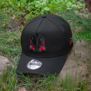 Hot Offer Event Today Only Special New Era 9Forty A-Frame Mlb New York Yankees Roses Black / Scarlet Uv Snapback