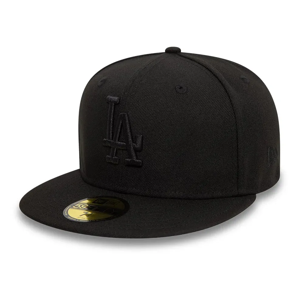 Sale Ending Soon New Era 59Fifty Mlb League Los Angeles Dodgers Team Black Fitted Cap