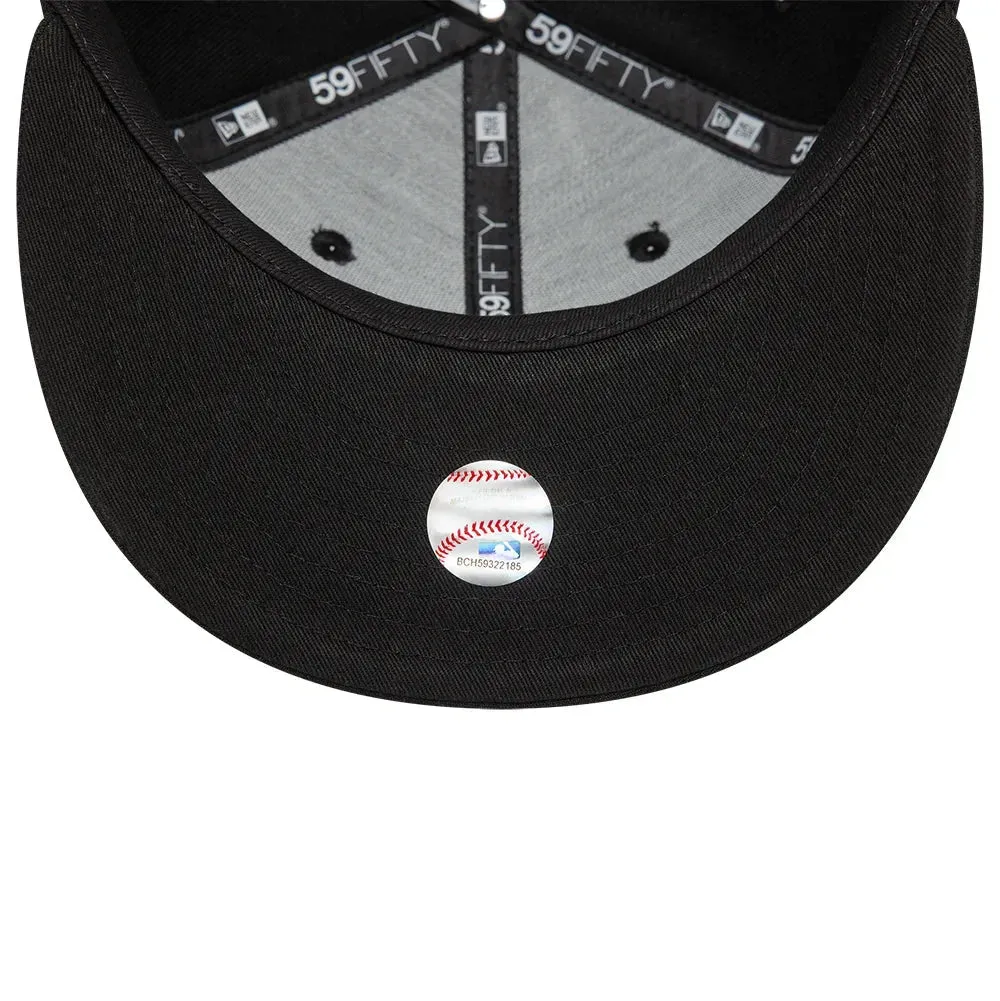 Hot Clearance Now New Era 59Fifty Mlb League Los Angeles Dodgers Team Black Fitted Cap