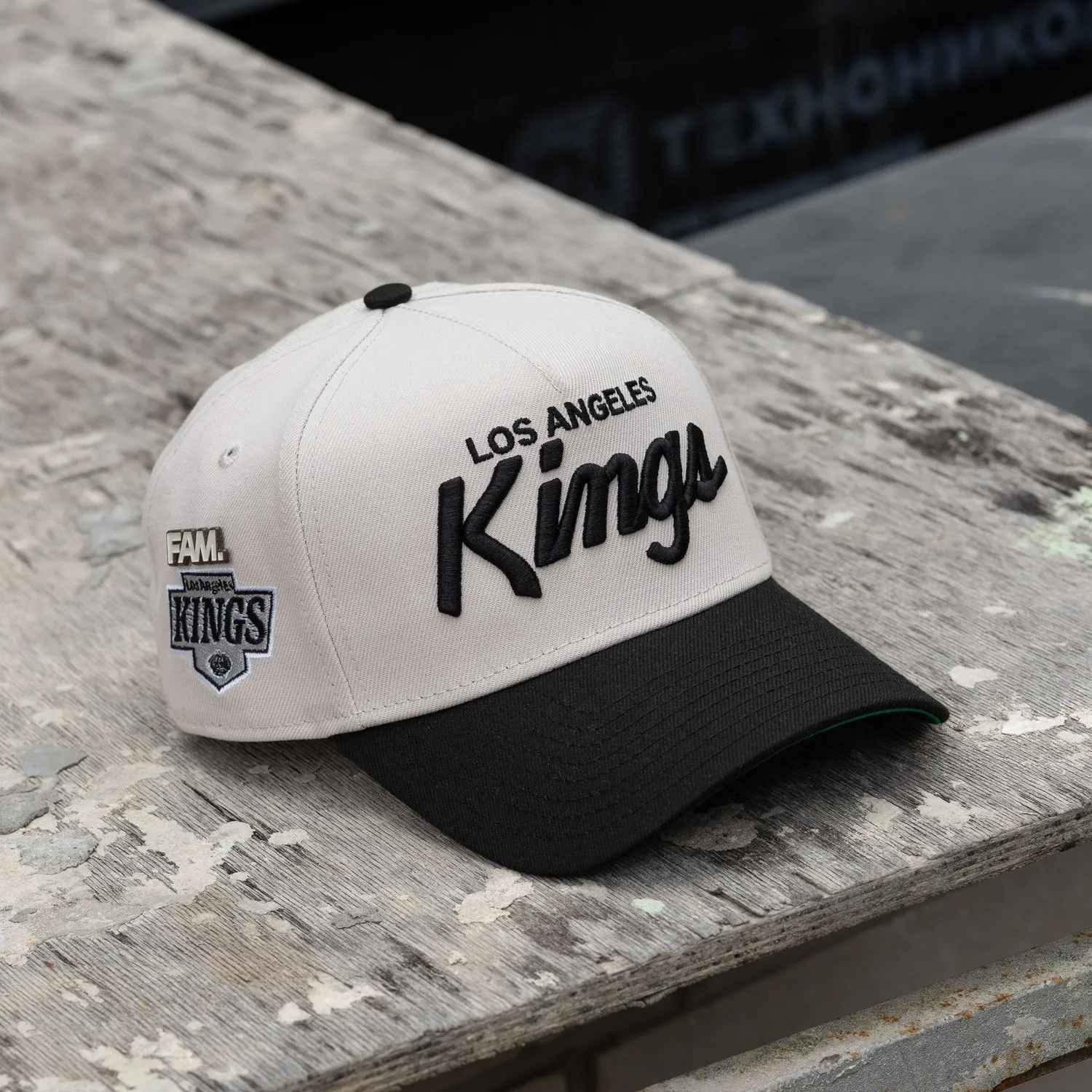 New Era 9Forty A-Frame Nhl Los Angeles Kings Stone / Green Uv Snapback Online Exclusive Deal