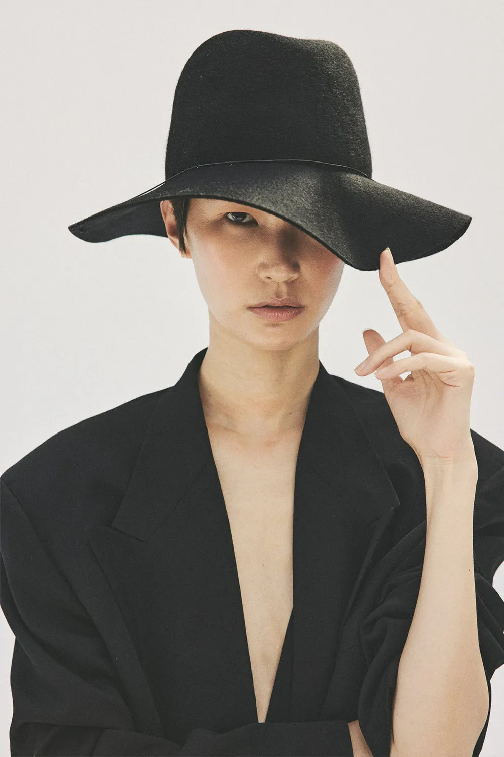 Surprise Discount Today Adelaide Fedora Hat In Black