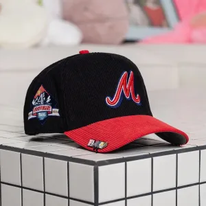Fam.Cap Snapback "M" Cap 4Th Anniversary Two Tone / Grey Uv Trending Hot Deal Mega Sale Now