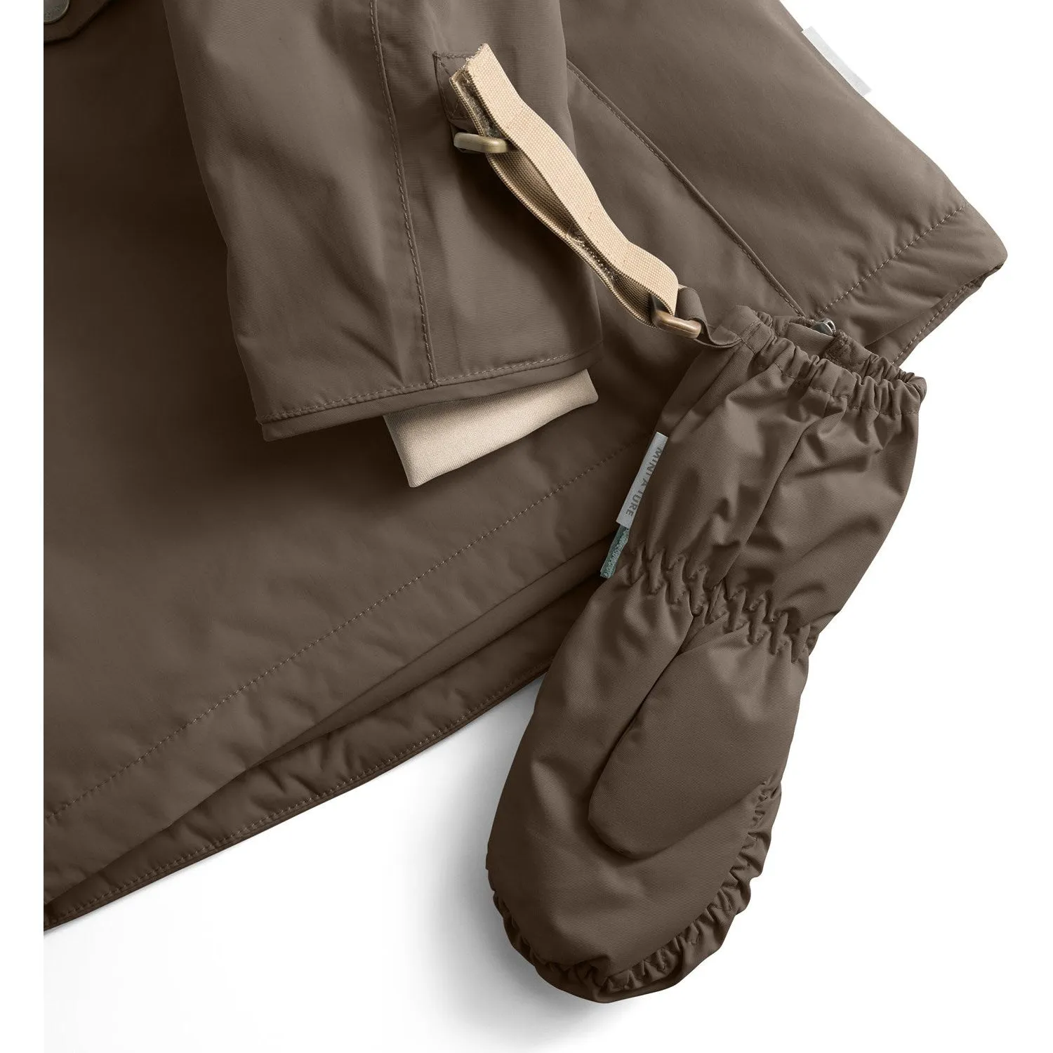 Mini A Ture Tarmac Green Matcesar Fleece Lined Mittens Flash Sale Alert Now