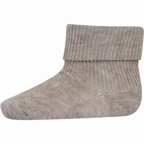Mp Danmark 57049 Ori Anti-Slip Socks 489 Light Brown Melange Mega Discount Today