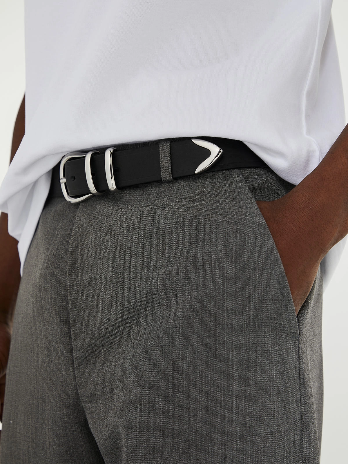 Today Only Steal Shop Smart Deals Tip End Belt 3,5Cm In Black