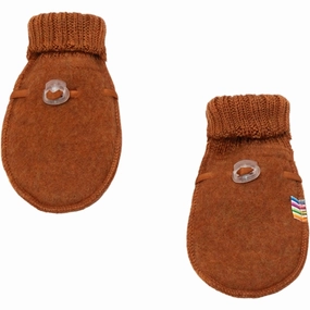Hot Offer Inside Biggest Savings Now Joha Soft Wool Orange Baby Mittens