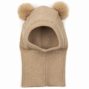 Shop Hot Deals Huttelihut Wool Wooly Windstop Balaclava Honey