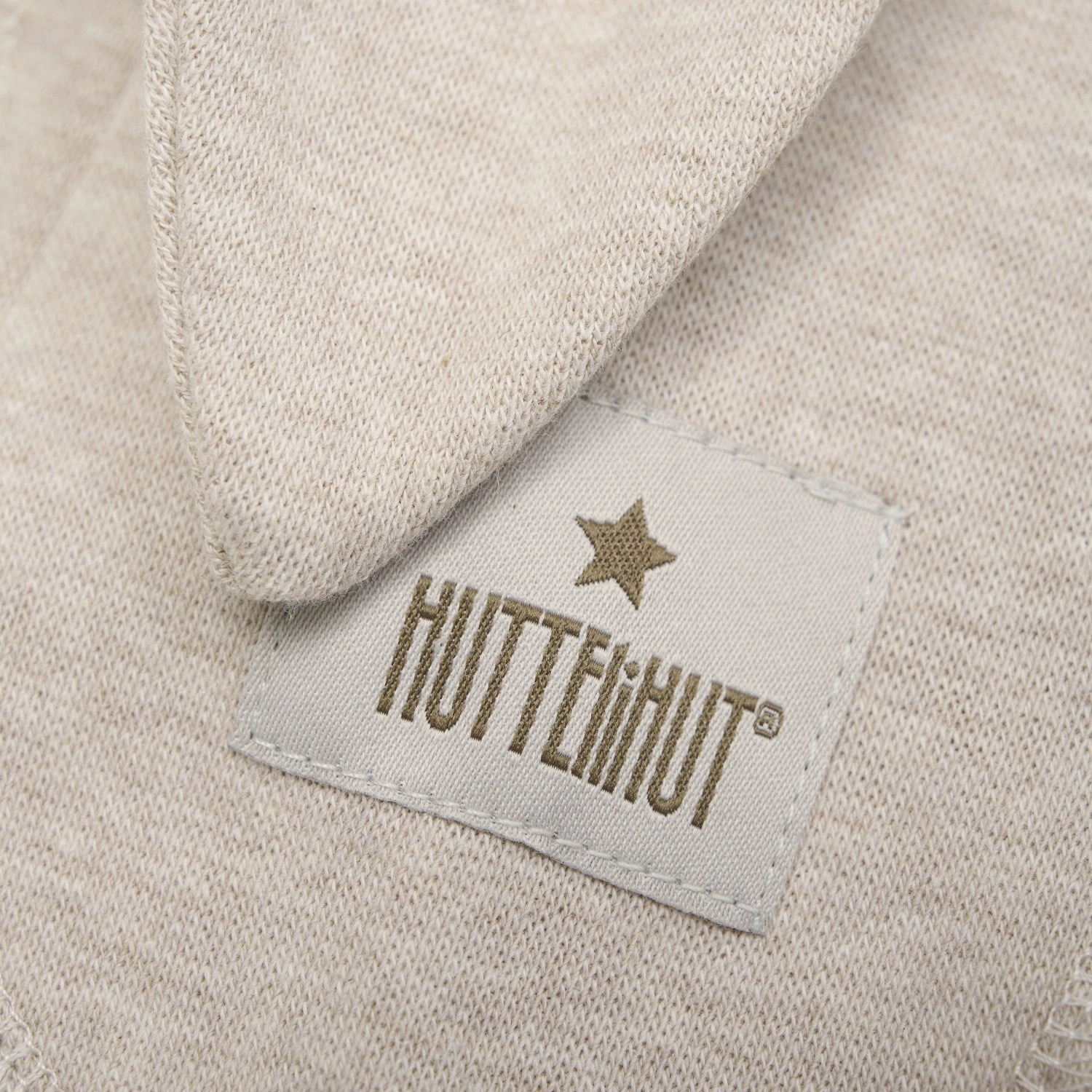Shop the Savings Huttelihut Camel Melange Balaclava Ears Cotton Rib