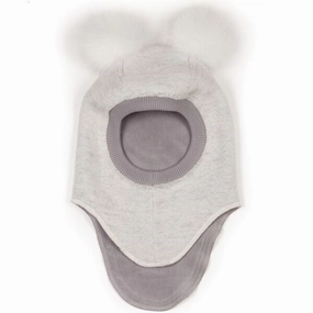 Huttelihut Wool Balaclava Big Bear White/White Mega Online Discount Limited Offer Alert