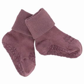 Last Chance Steal Gobabygo Bamboo Socks Antislip Misty Plum