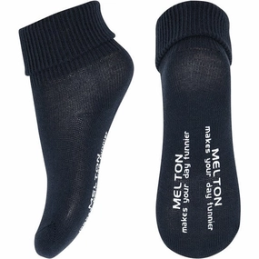 Melton Cotton Anti-Slip Socks Marine Hot Offer Frenzy