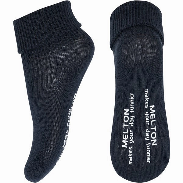 Melton Cotton Anti-Slip Socks Marine Hot Offer Frenzy