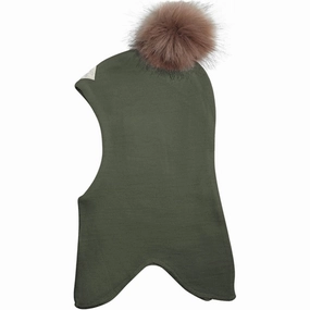 Today Only Hot Pick Racing Kids Round Balaclava Dark Seagrass