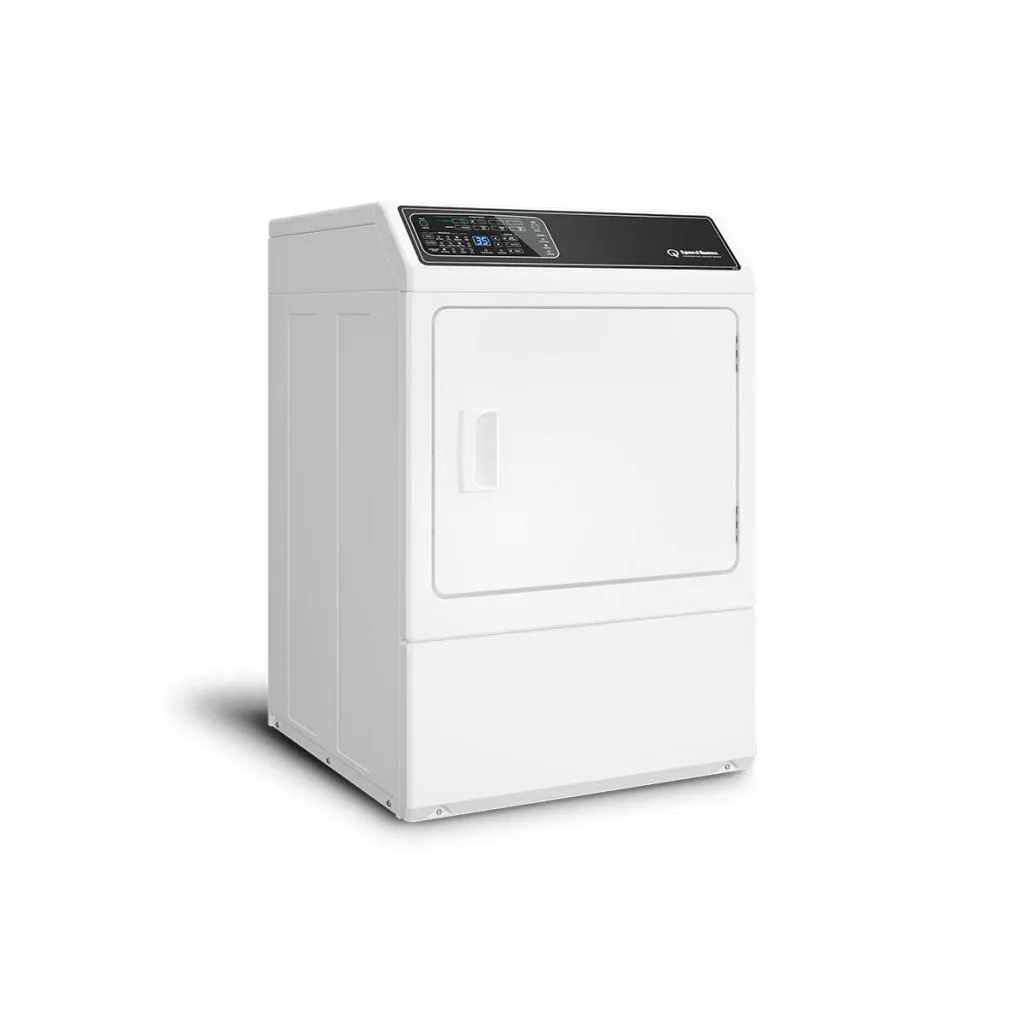 Speed Queen DF7004WG Df7 Sanitizing White Gas Dryer With Front Control Pet Plus&#8482; Steam Over-Dry Protection Technology Energy Star Certified 5-Year Warranty