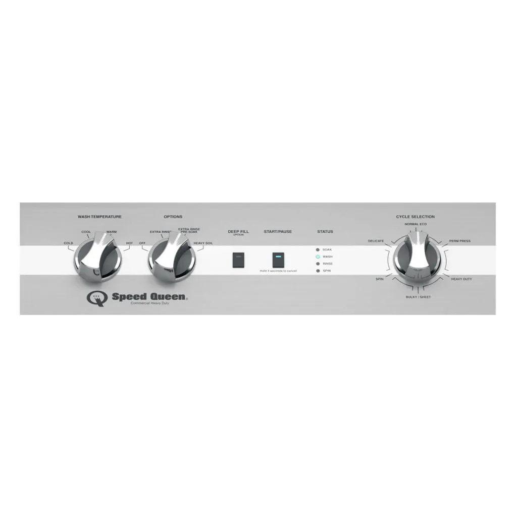 Speed Queen TC5003WN Tc5 Top Load Washer With Speed Queen Classic Clean&#8482; No Lid Lock 5-Year Warranty