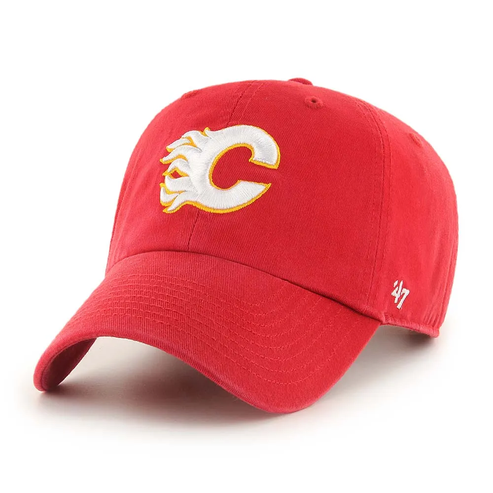 Limited Stock Hot Deal Calgary Flames Red '47 Clean Up