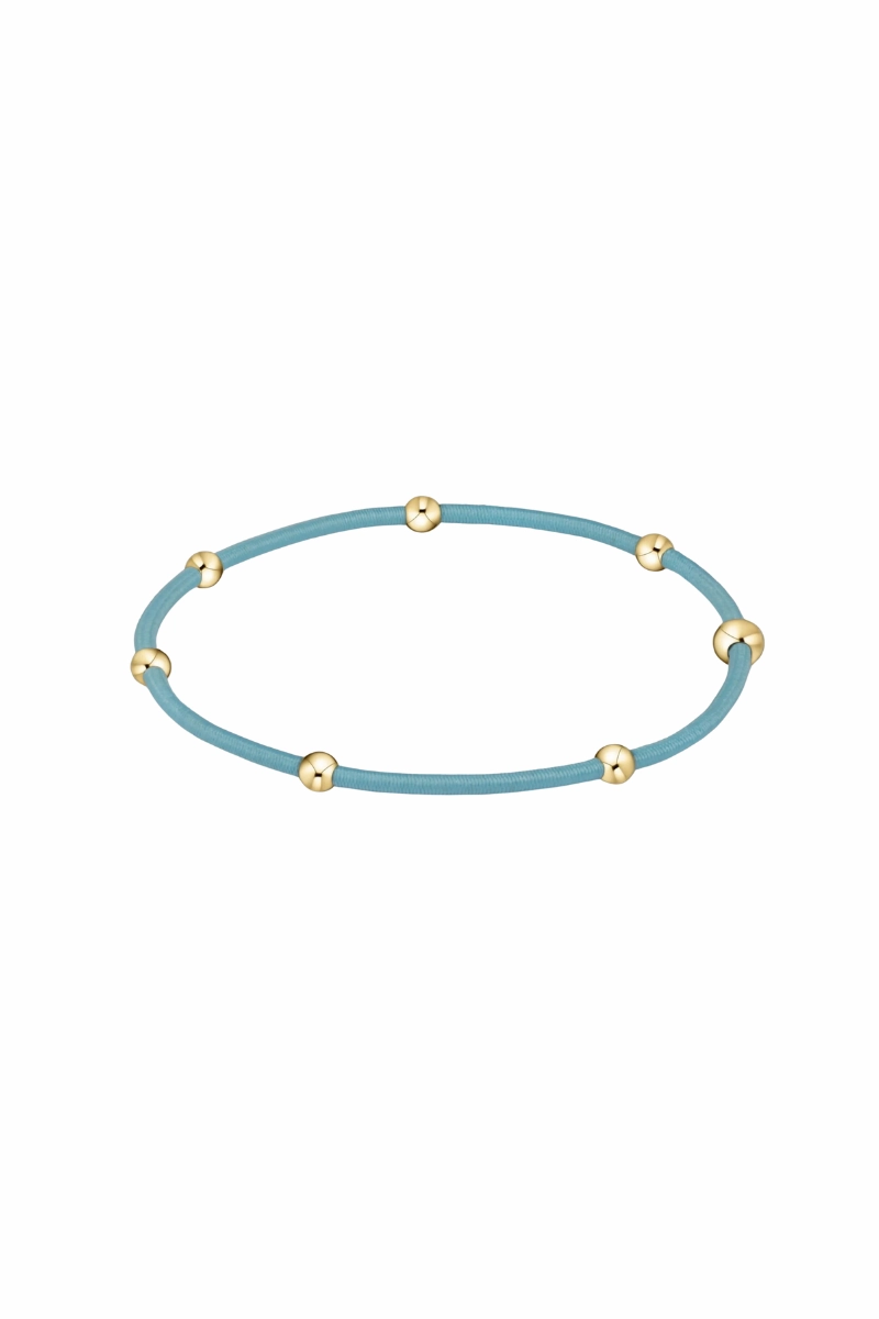 "E"Ssentials Turquoise Hair Tie Flash Sale Alert Now