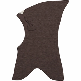 Special Deal Frenzy Steal Todays Offer Racing Kids Nisse Balaclava With Bow Chocolate Melange