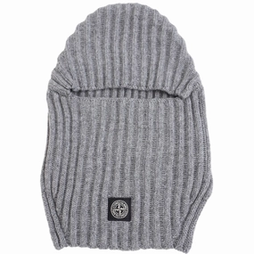 Clearance Event Alert Stone Island Melange Dark Grey Balaclava