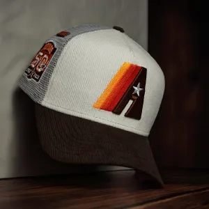 Today Only Offer New Era 9Forty A-Frame Mlb Houston Astros Chrome White / Gray Uv Trucker