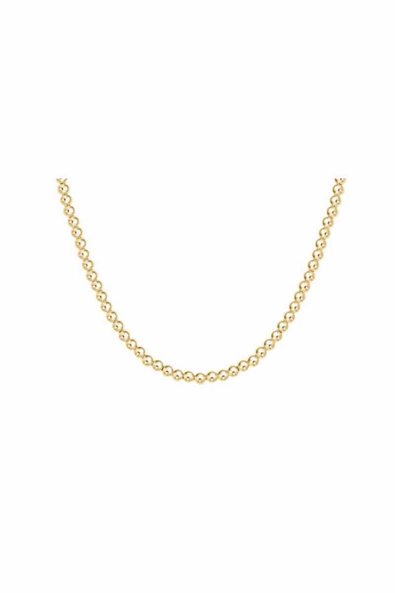 15" Choker Classic Gold 4Mm Bead Online Exclusive Steal