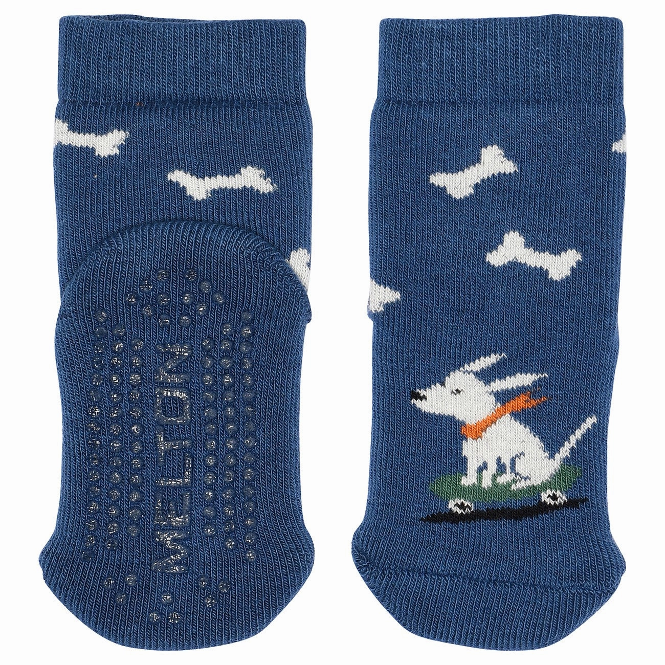 Clearance Alert Now Gift Ideas Galore Melton True Navy Skating Dand Socks - Anti-Slip