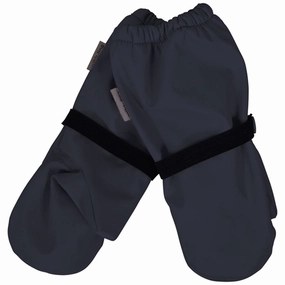 Mikk-Line Rain Mittens W. Fleece Blue Nights Limited Stock Offer