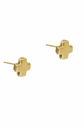 Clearance Sale Must-Have Deals Signature Cross Stud - Gold