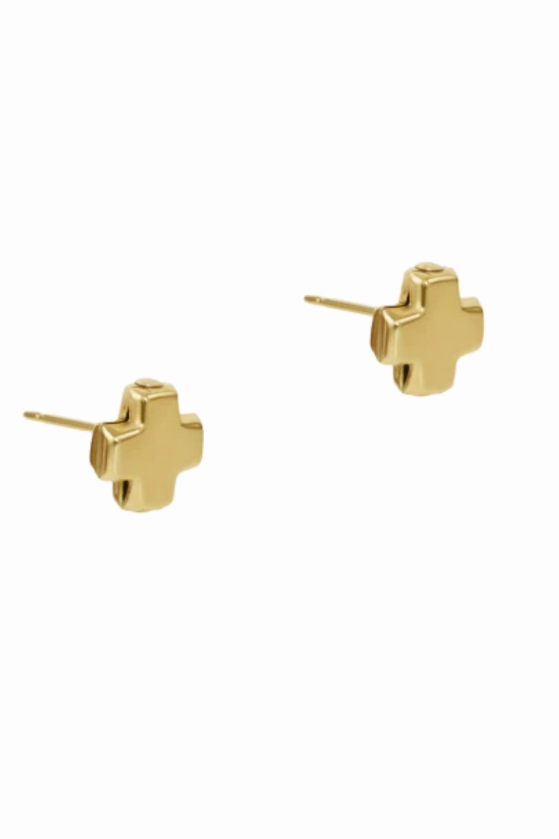 Clearance Sale Must-Have Deals Signature Cross Stud - Gold