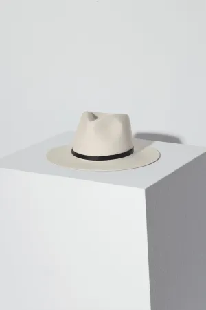 Gift-Worthy Sale Luca Fedora Hat In Creme