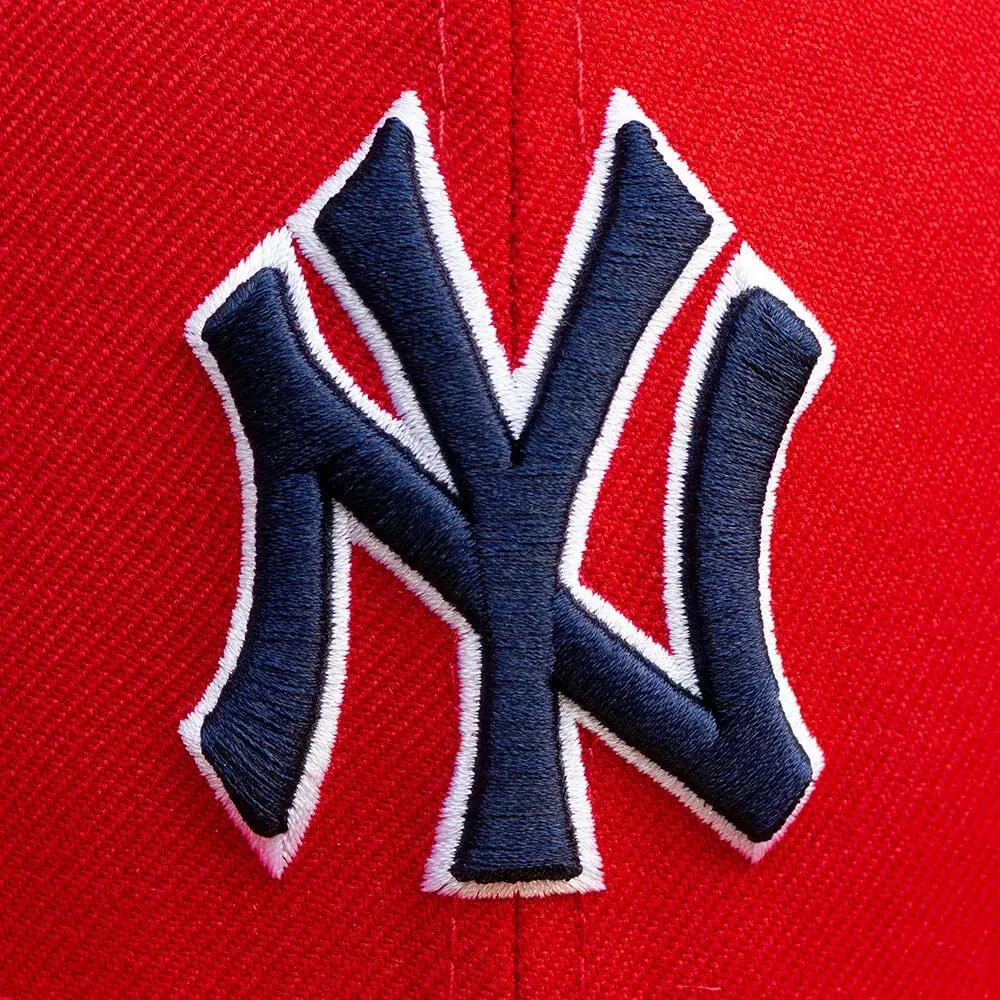 Must-Shop Sale New Era 59Fifty Mlb New York Yankees Nookie Edition Red / Grey Uv Fitted Cap