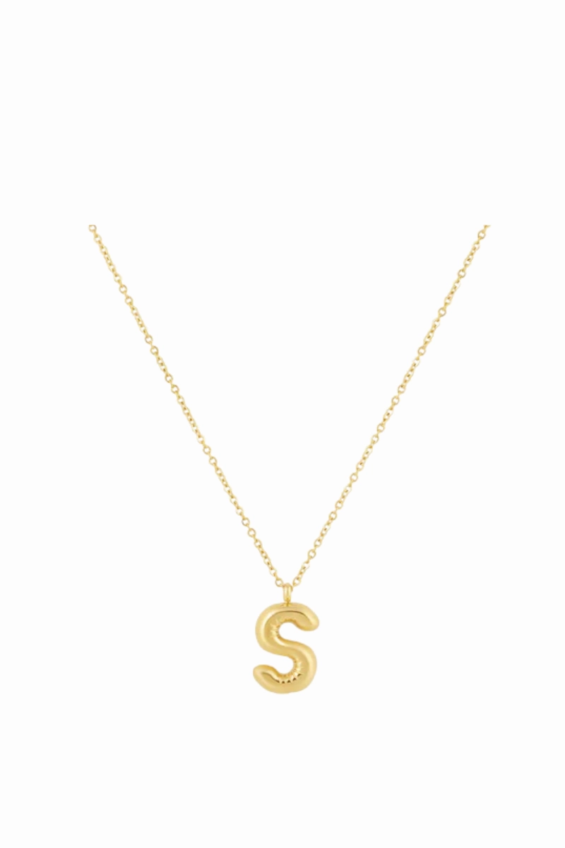 Save Big Today Grab It Now Bubble Initial Necklace
