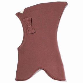 Clearance Event Alert Racing Kids Top Balaclava Bow 2-Layer Dark Rose