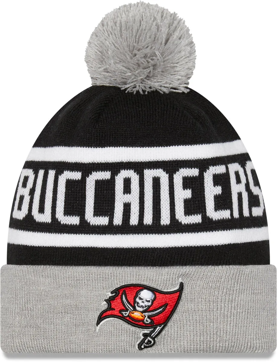 Limited Stock Hot Deal Tampa Bay Bucaneers New Era Jake Cuff Nfl Team Bobble Hat