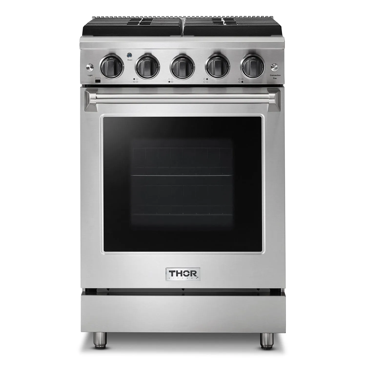 Thor 24" Pro Style Stainless Stell Gas Range - Stainless - LRG2401