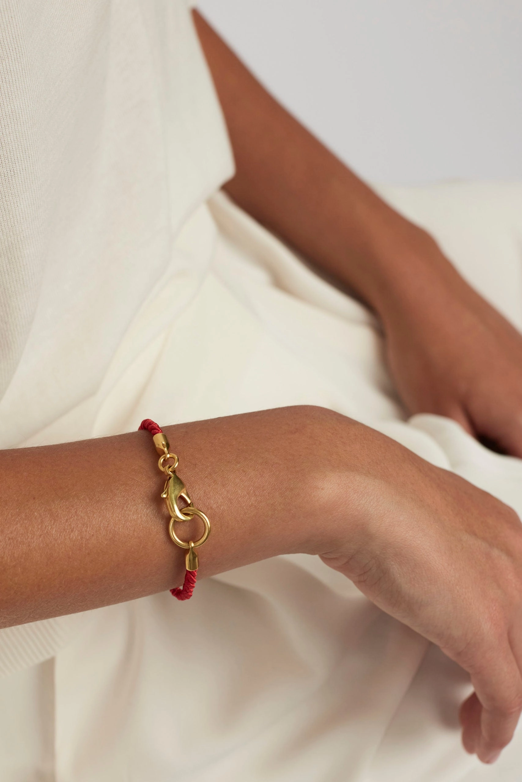 Grab It Now Daily Deal Frenzy Tilly Sveaas Friendship Bracelet In Crimson