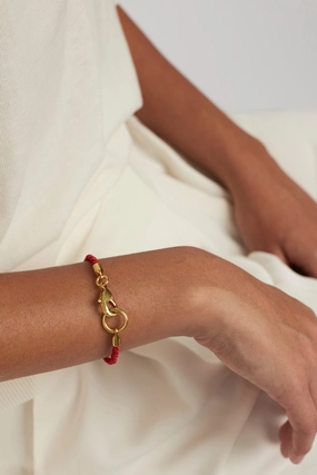 Grab It Now Daily Deal Frenzy Tilly Sveaas Friendship Bracelet In Crimson