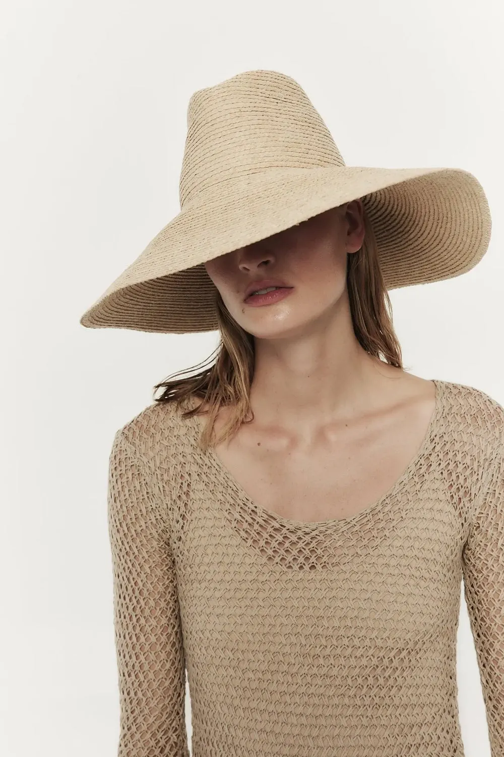Tinsley Wide Brim Hat In Natural Save More Online Trending Hot Deal